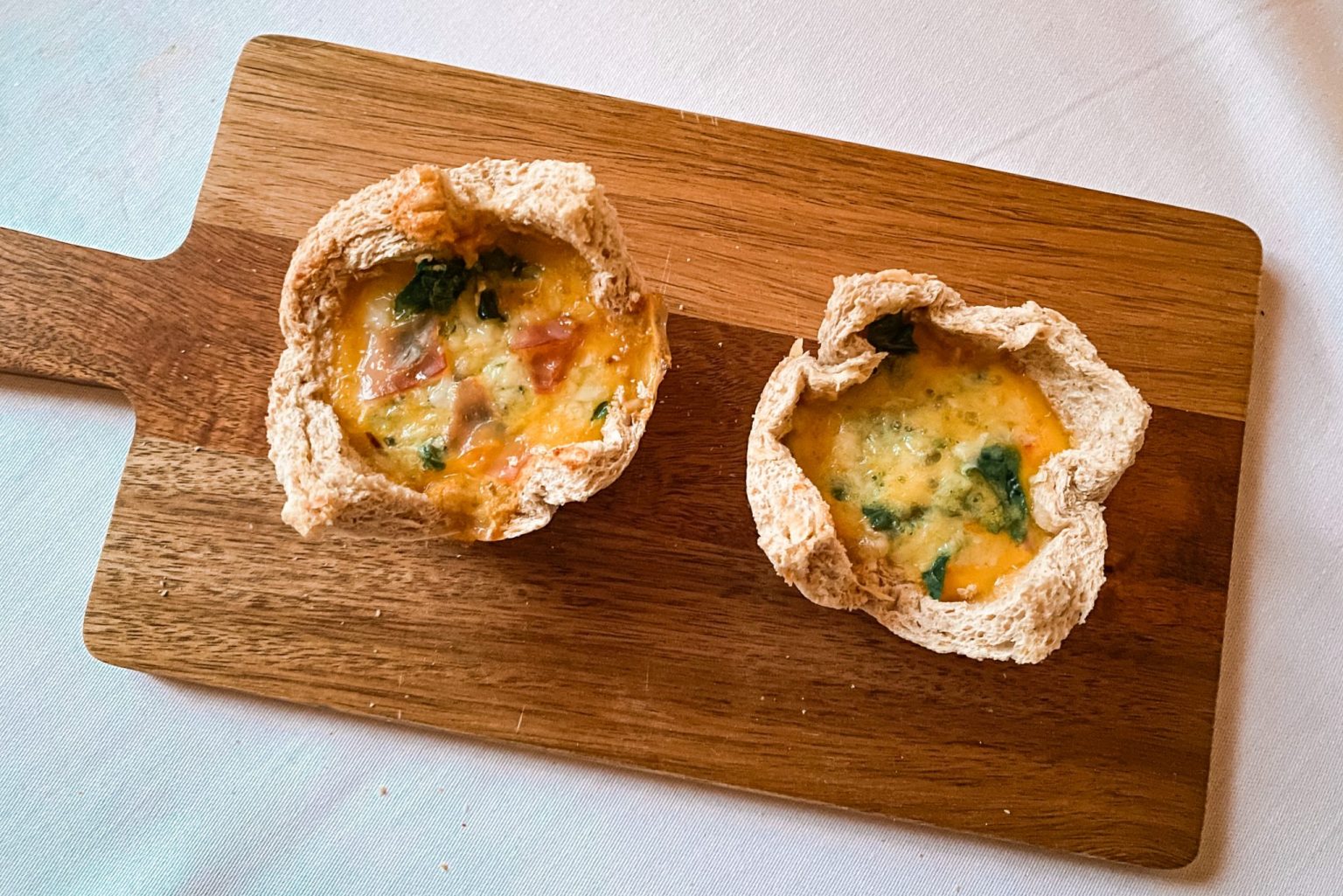 Jessica's simple bread quiche Foost