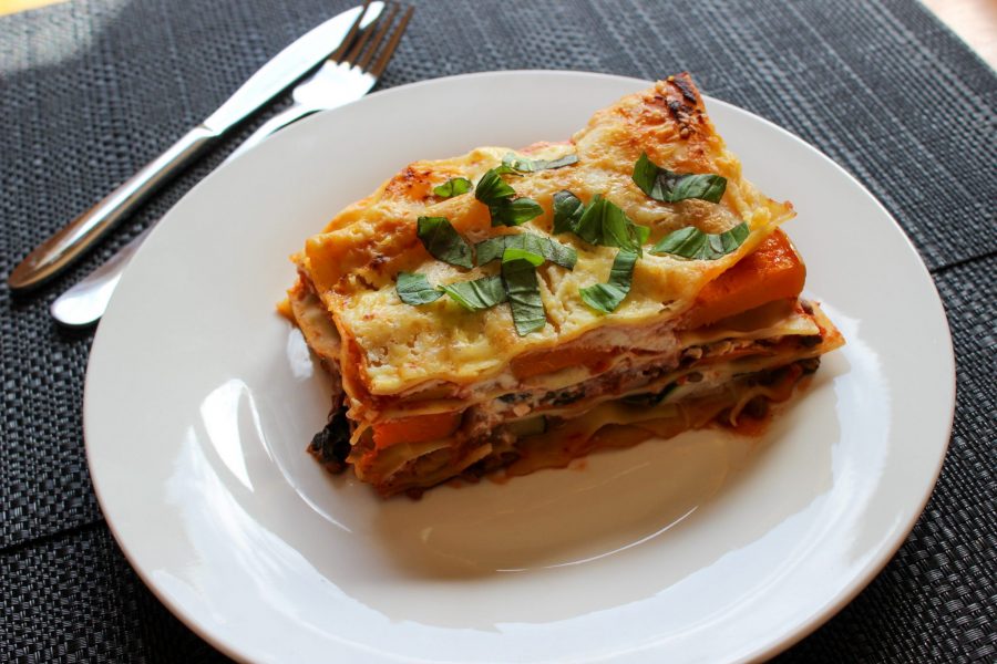 veggie and ricotta lasagne