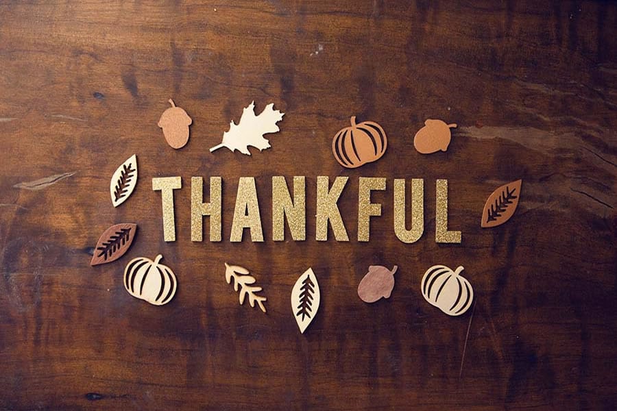 Blog Being Thankful