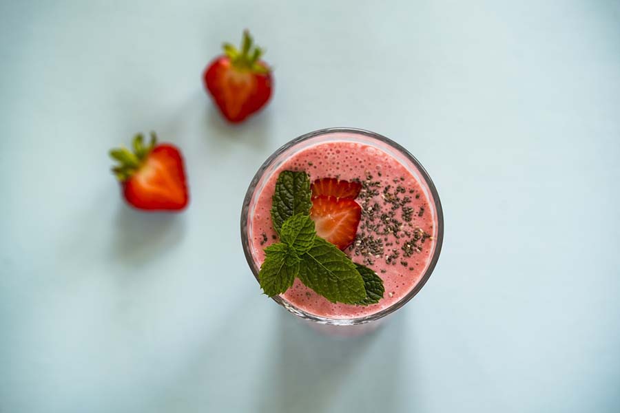 strawberry delight smoothie