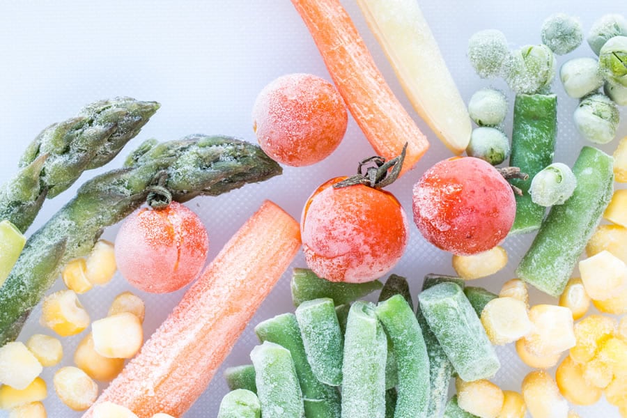 the essential veg: freezer edition