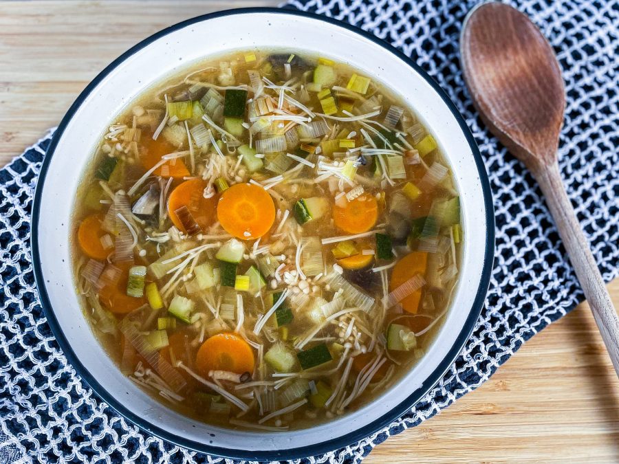 asian style veggie soup
