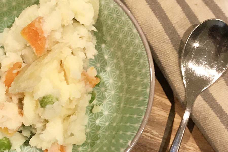 simple Brazilian potato salad