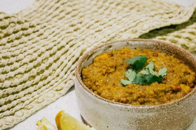 moroccan red lentil soup